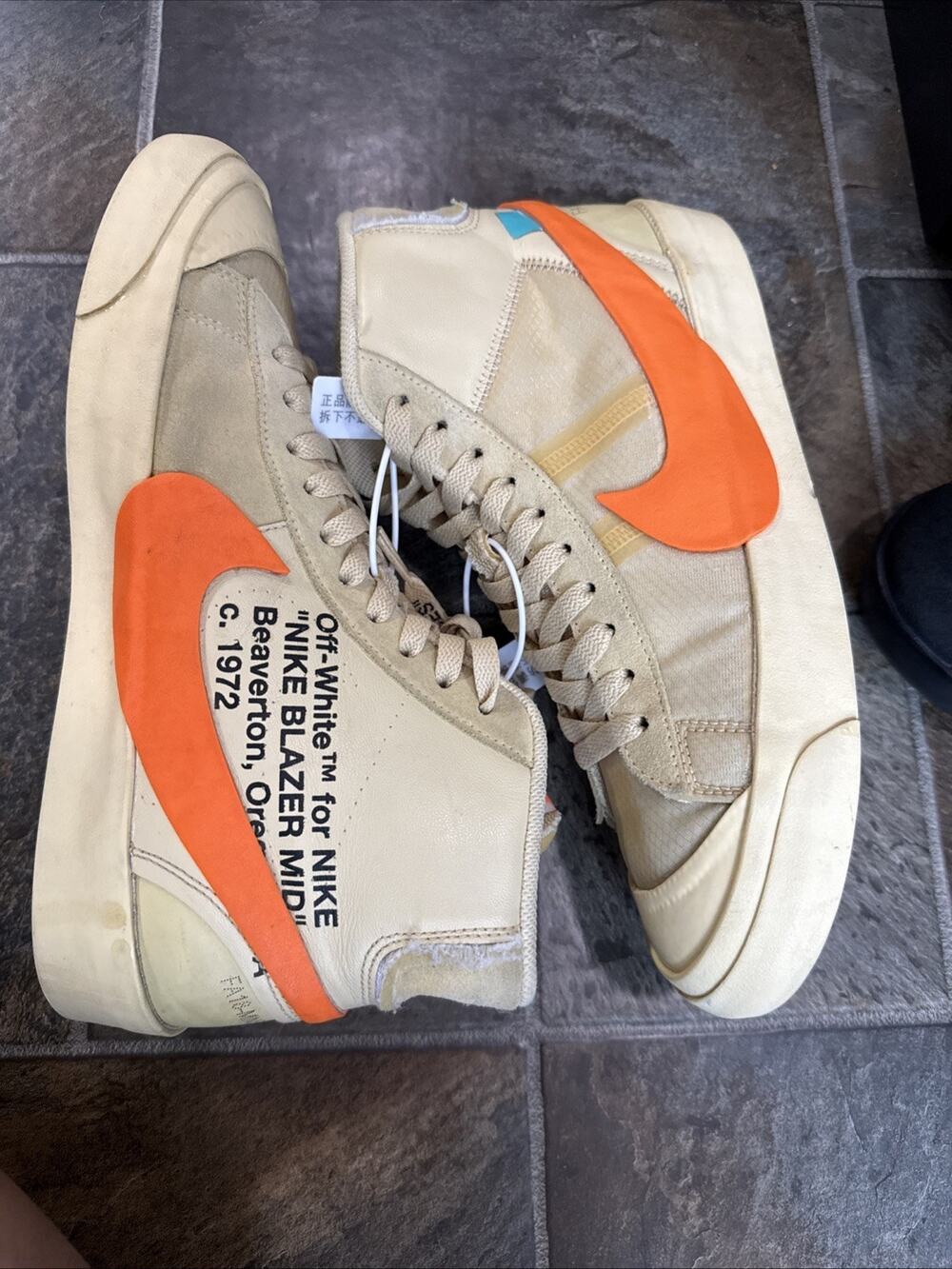 Size 8.5 - Nike Blazer Mid x OFF-WHITE All Hallows Eve 2018